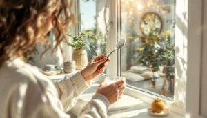 Fensterputzen leicht gemacht: Ein Löffel von diesem Hausmittel reicht