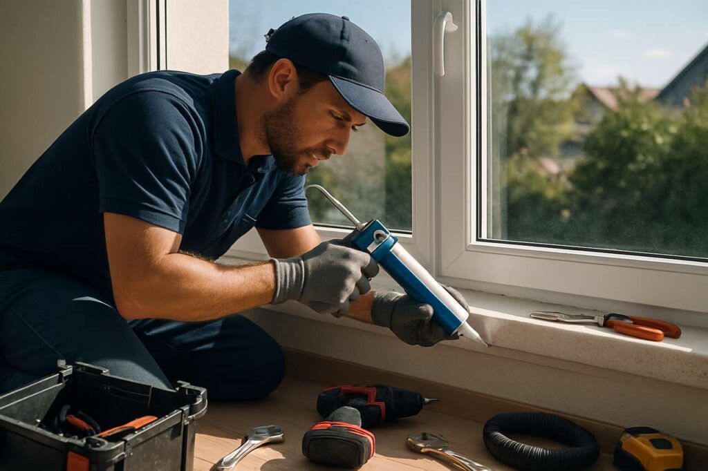 Der Klempner-Trick gegen feuchte Fensterrahmen, der sofort wirkt