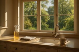 Fenster streifenfrei putzen: Das Geheimnis mit Zeitungspapier und Tee