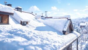Wie hält man Schnee davon ab, vom Dach zu rutschen? Es gibt Lösungen
