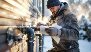 So schützen Sie Rohre vor dem Einfrieren bei Temperaturen unter -6°C