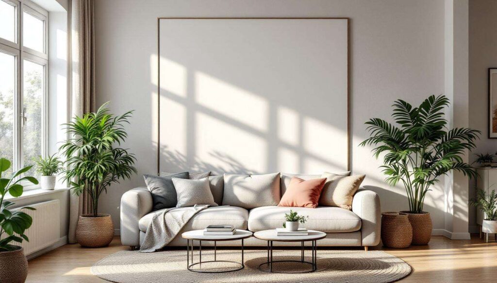 Was kommt an die Wand im Wohnzimmer? 10 Ideen, die sehenswert sind