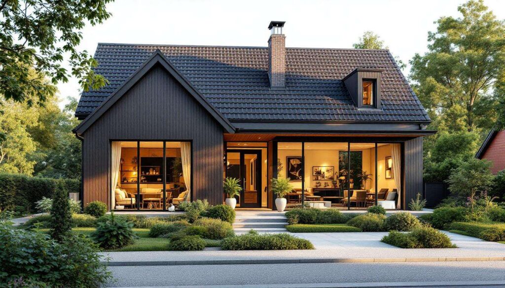 Haus für eine vierköpfige Familie: So sieht moderne Klassik heute aus