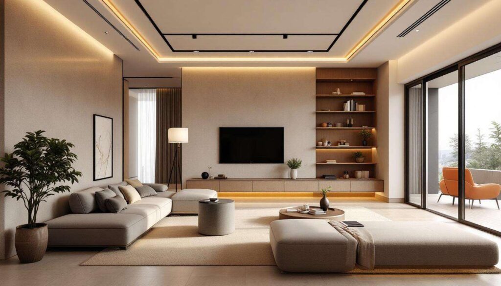 So richten Sie ein modernes Wohnzimmer ein: 5 Architektenprojekte mit 15 Fotos