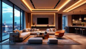 Luxuriöses Interieur: Schön, gemütlich und sehr persönlich – ein modernes Penthouse