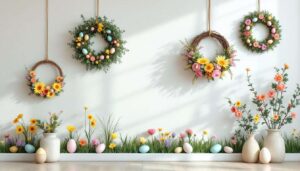 7 wunderschöne Ideen für Osterdeko an deiner Wand