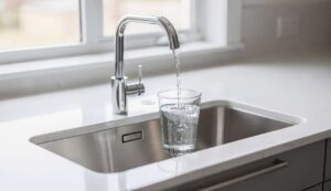 Gießen Sie ein halbes Glas hinein, und der verstopfte Abfluss wird sich von selbst lösen